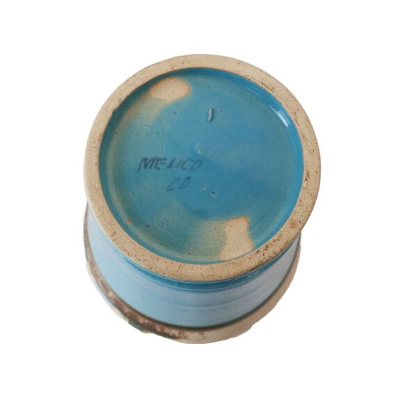 Vintage Tonala Pottery Vase Mother & Children Hand Painted Signed Mexico 8.5" - Picture 6 of 7